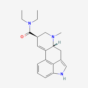 LSD (lysergic acid diethylamide) molecular structure