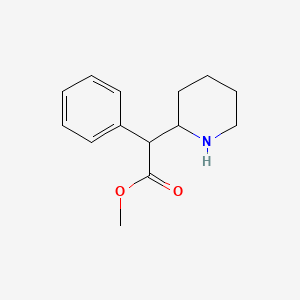 Methylphenidate molecular structure